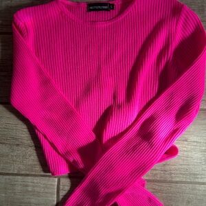 Pink sweater
